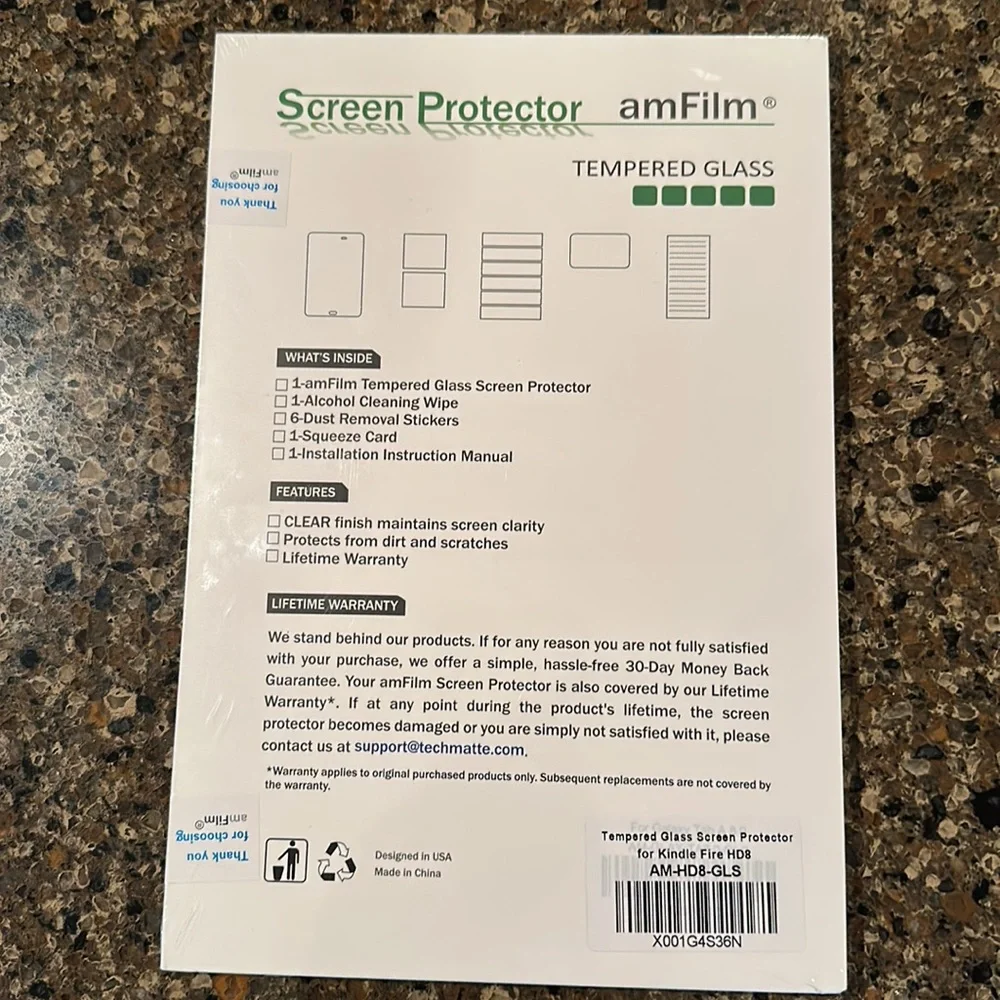 Glass Screen Protector-new/unopened
